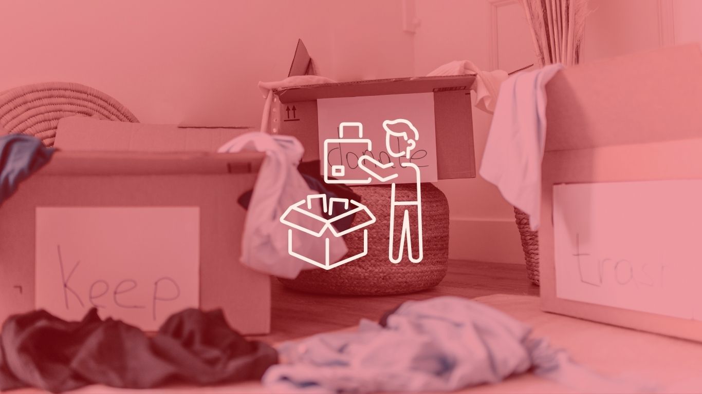 Decluttering and Donating Before a Move