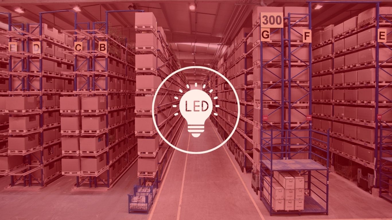 Warehouse Storage Solutions for LED Lighting Manufacturing