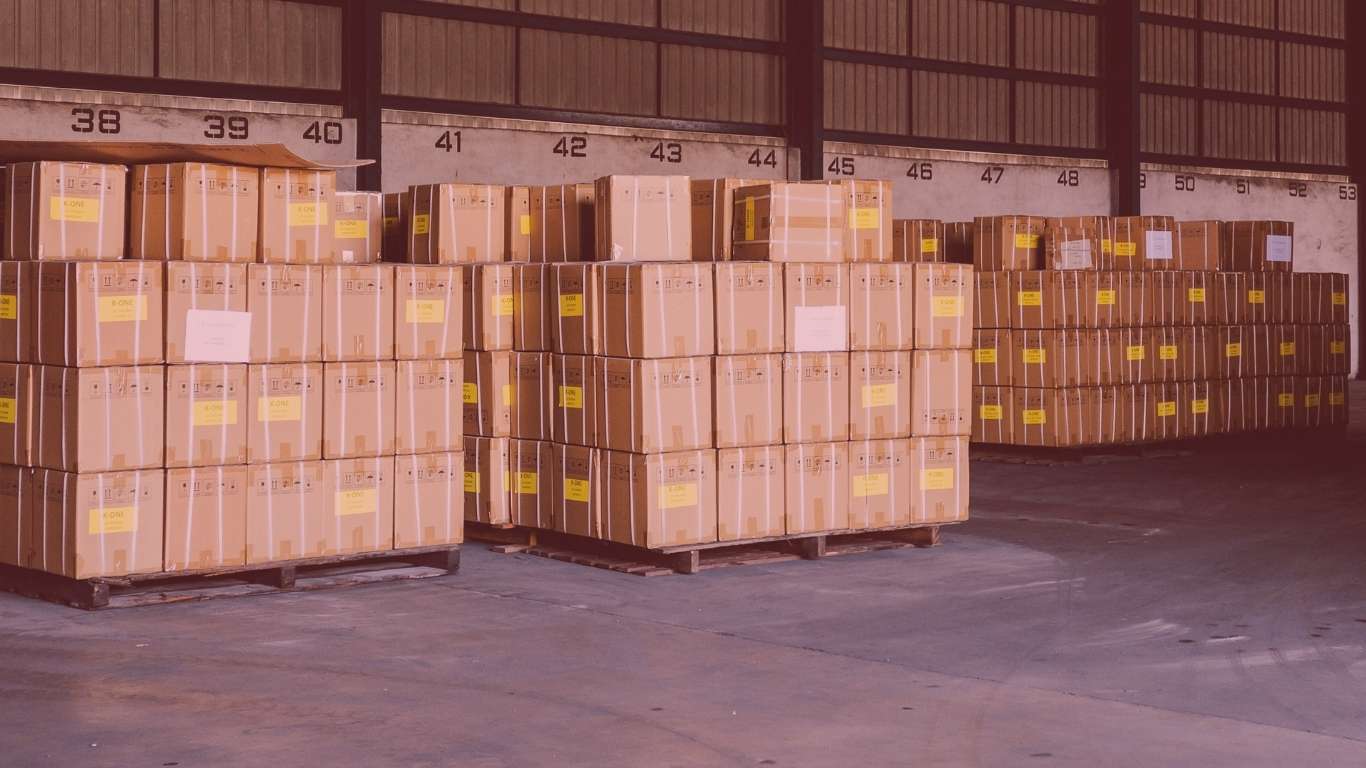 A living room prepared for short term storage for renovation in Mumbai